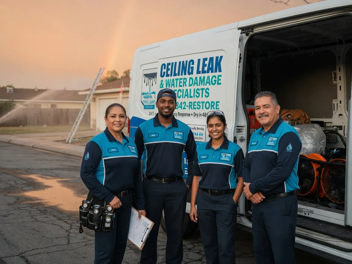 Ceiling Leak Cleanup company in Jersey City, NJ