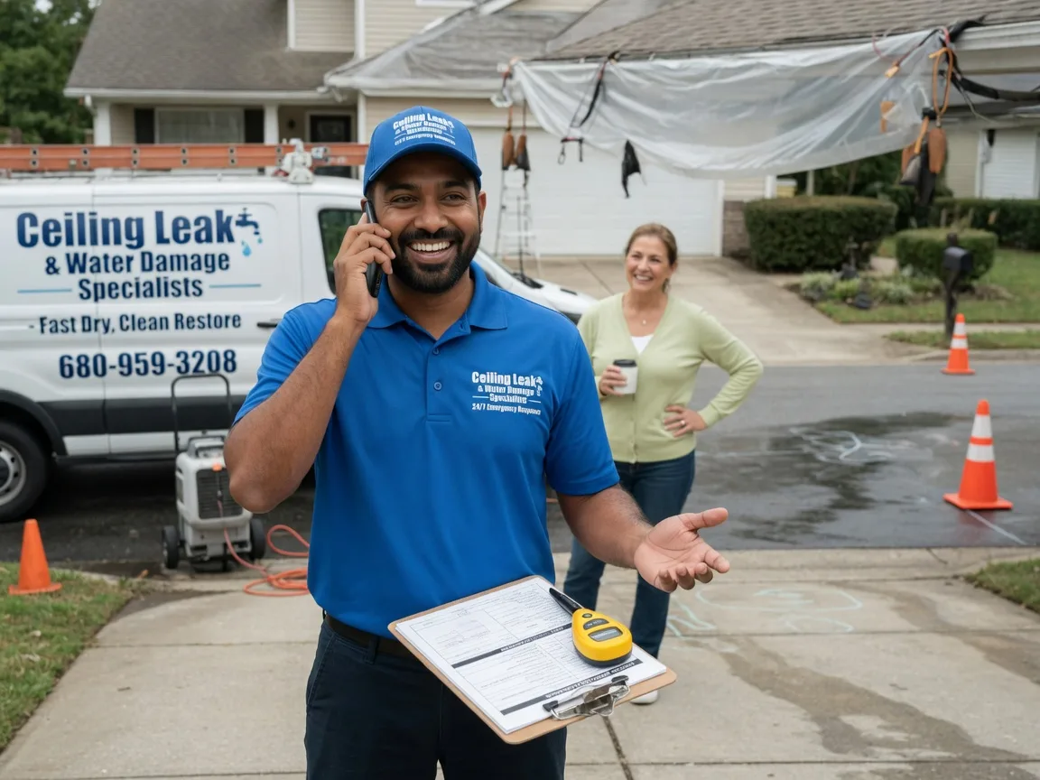 Ceiling Leak Cleanup Jersey City, NJ FAQs